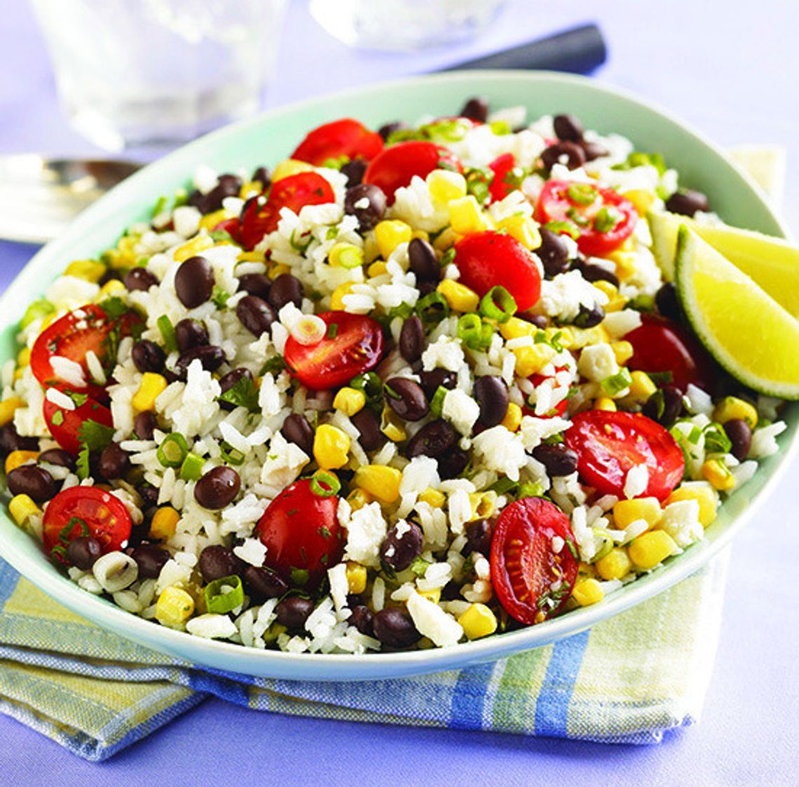 Rice is at home in salads, too Rice is at home in salads, too
