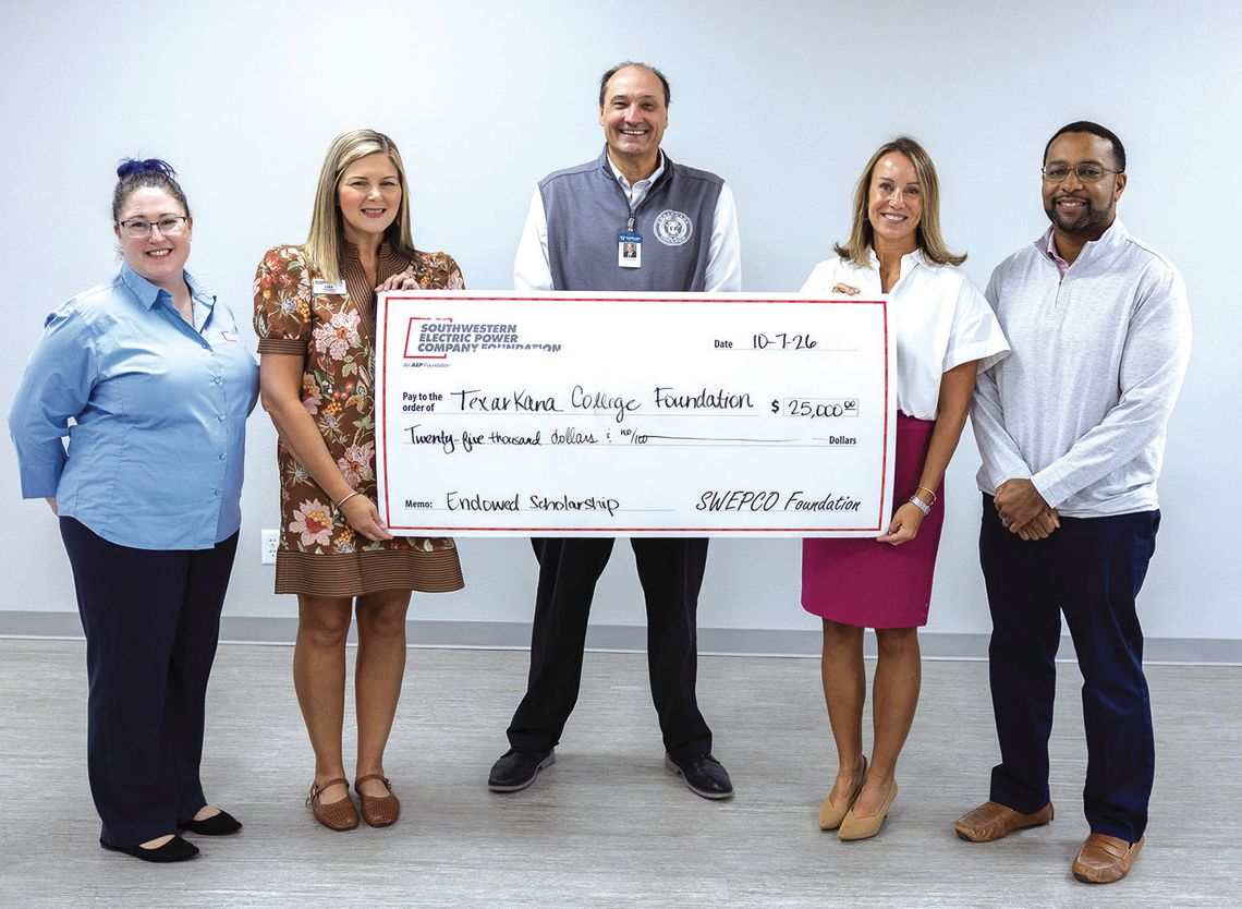 SWEPCO Foundation Establishes $25,000 Endowed Scholarship at Texarkana College SWEPCO Foundation Establishes $25,000 Endowed Scholarship at Texarkana College